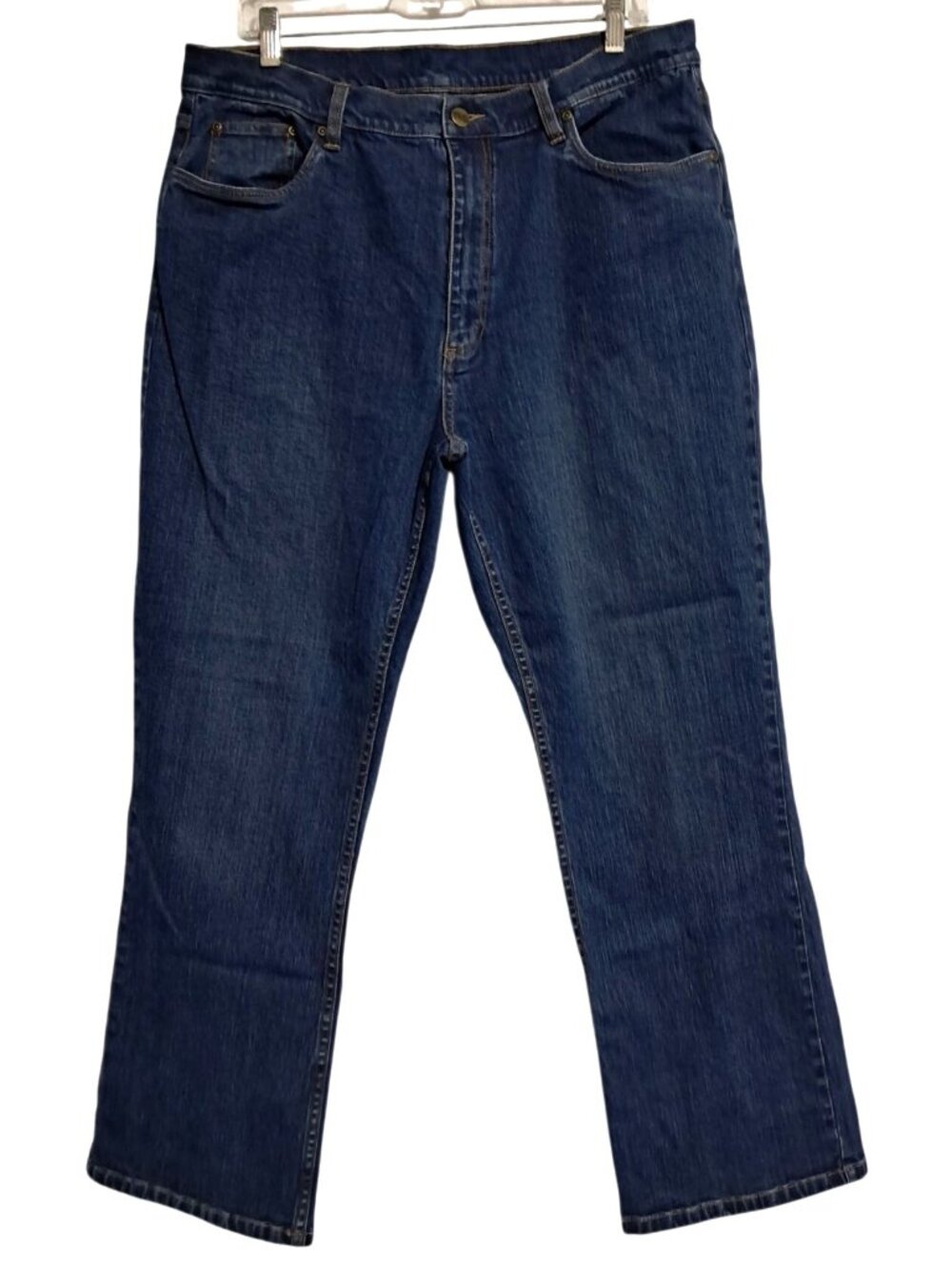 L.L. Bean Jeans Womens Size 18 Regular Blue Denim‎ Cotton/Spandex Classic Fit